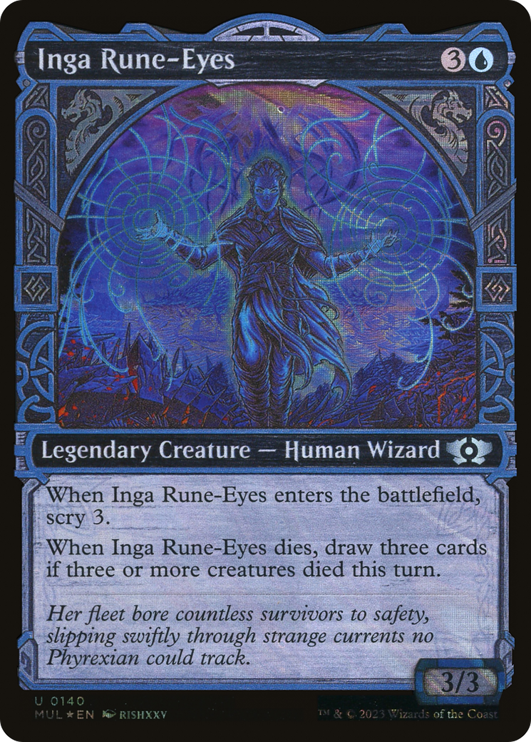 Inga Rune-Eyes (Halo Foil) [Multiverse Legends] | Total Play