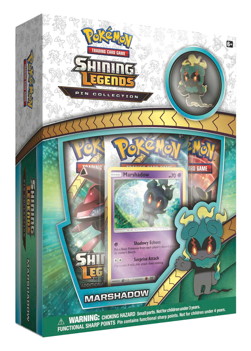 Shining Legends - Pin Collection (Marshadow) | Total Play