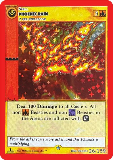 Phoenix Rain [Cryptid Nation: First Edition] | Total Play