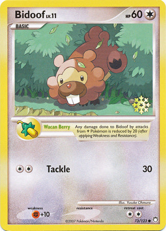 Bidoof (73/123) [Countdown Calendar Promos] | Total Play