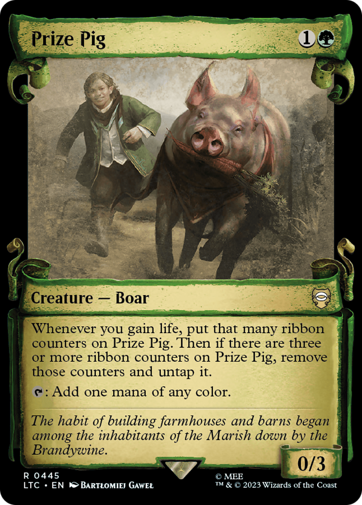 Prize Pig [The Lord of the Rings: Tales of Middle-Earth Commander Showcase Scrolls] | Total Play