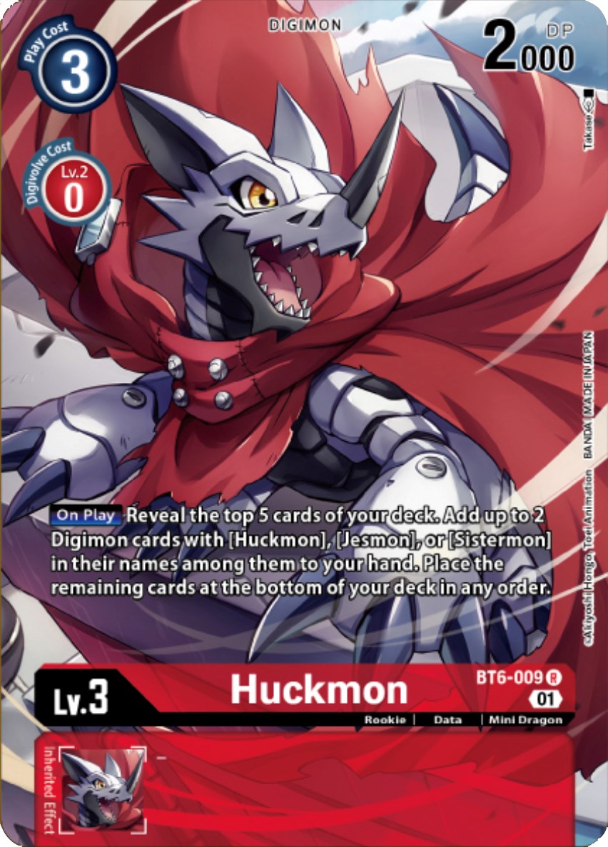 Huckmon [BT6-009] (Digimon Royal Knights Card Set) [Double Diamond Promos] | Total Play