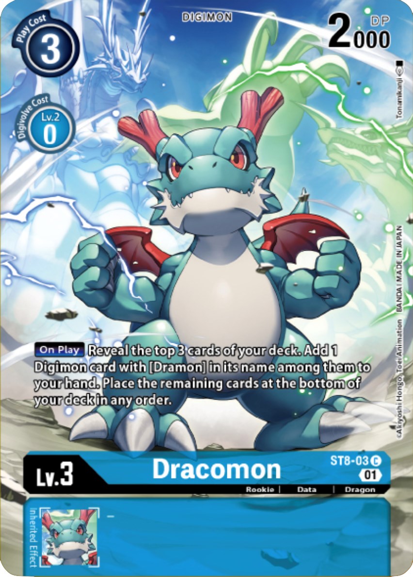 Dracomon [ST8-03] (Digimon Royal Knights Card Set) [Starter Deck: Ulforce Veedramon Promos] | Total Play