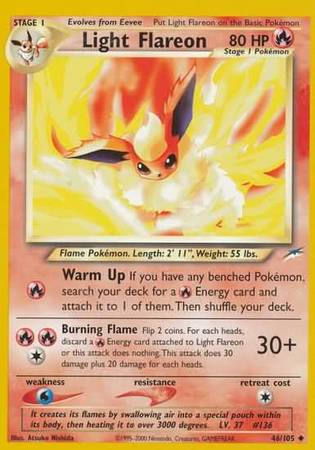 Light Flareon (46/105) [Neo Destiny Unlimited] | Total Play