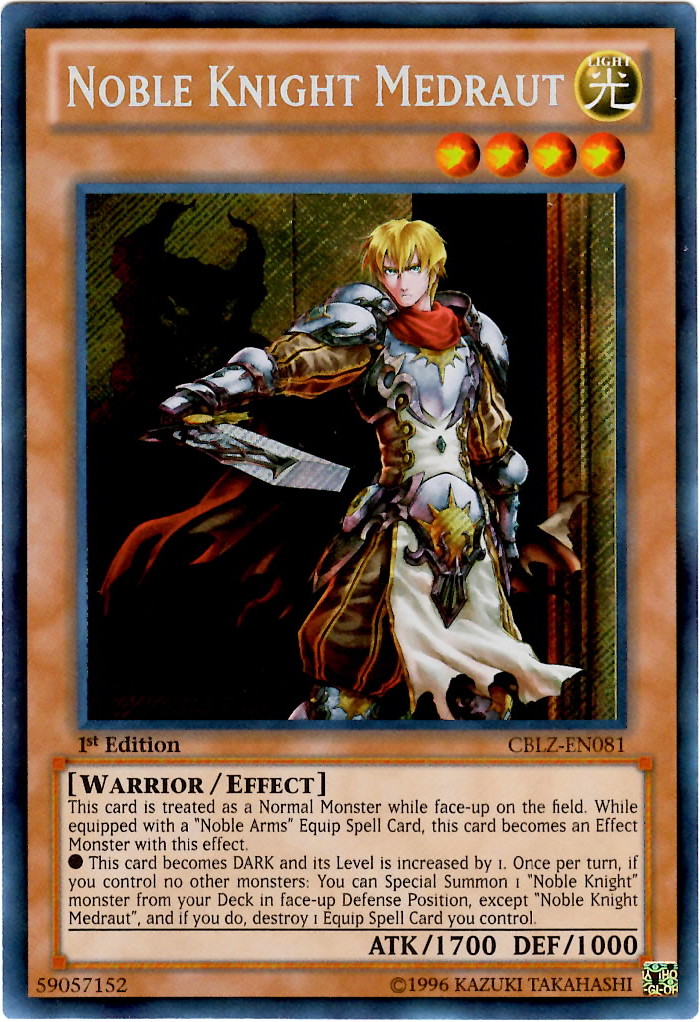 Noble Knight Medraut [CBLZ-EN081] Secret Rare | Total Play