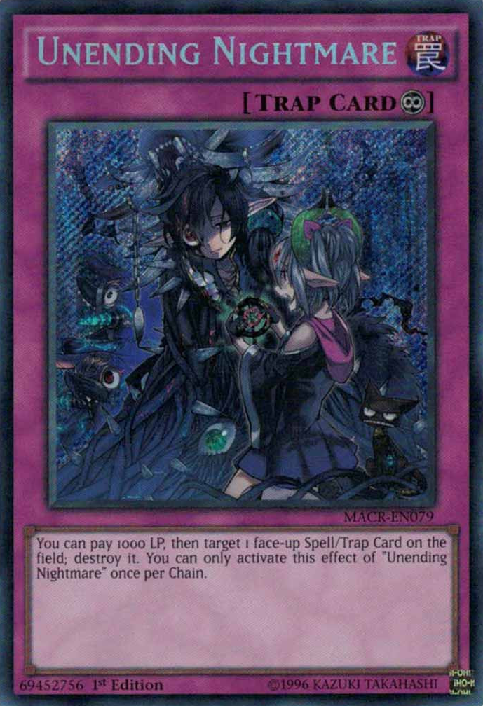 Unending Nightmare [MACR-EN079] Secret Rare | Total Play