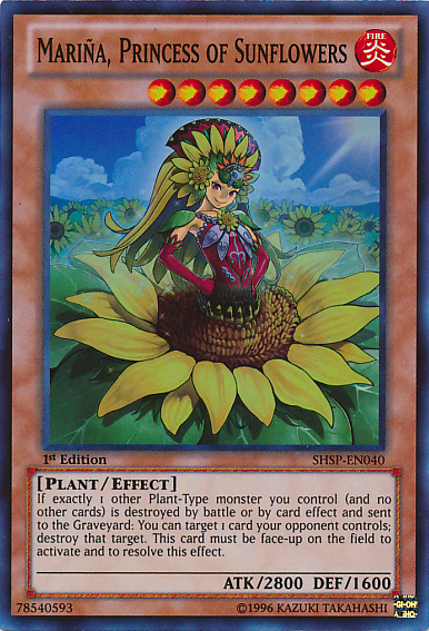 Marina, Princess of Sunflowers [SHSP-EN040] Super Rare | Total Play