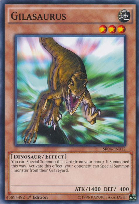 Gilasaurus [SR04-EN012] Common | Total Play