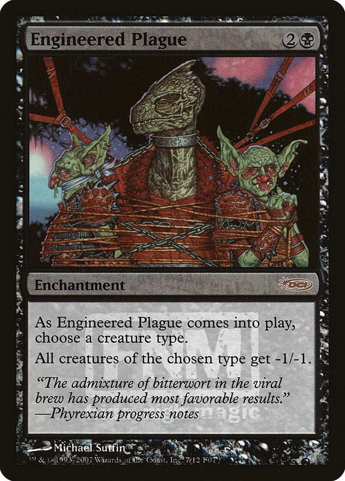 Engineered Plague [Friday Night Magic 2007] | Total Play