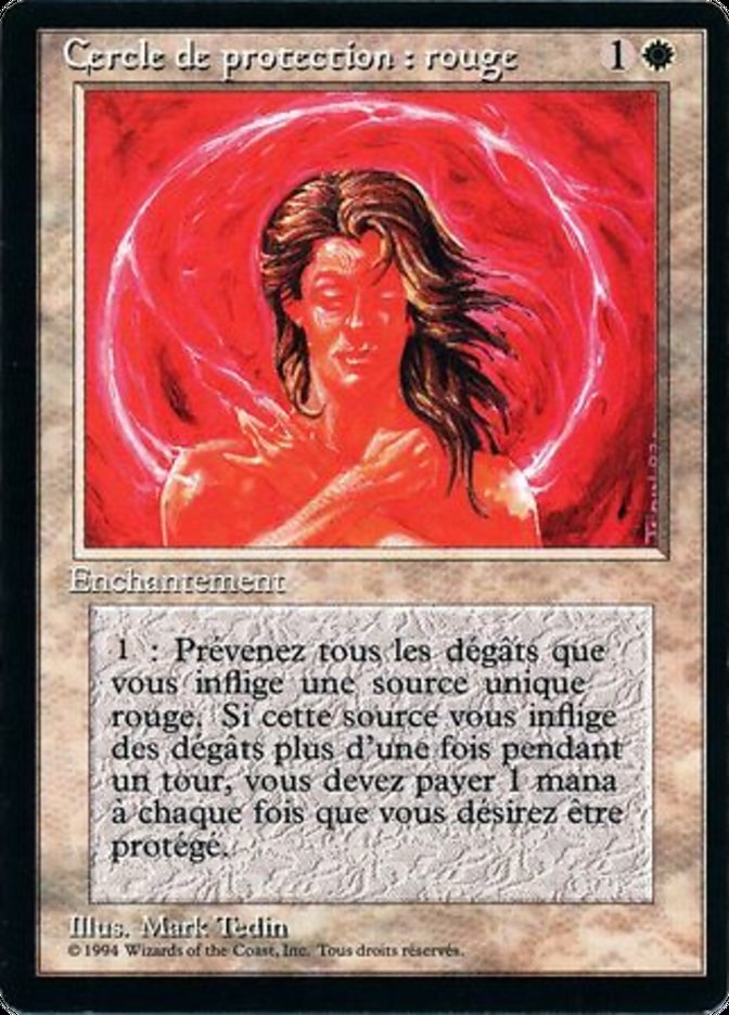 Circle of Protection: Red [Foreign Black Border] | Total Play