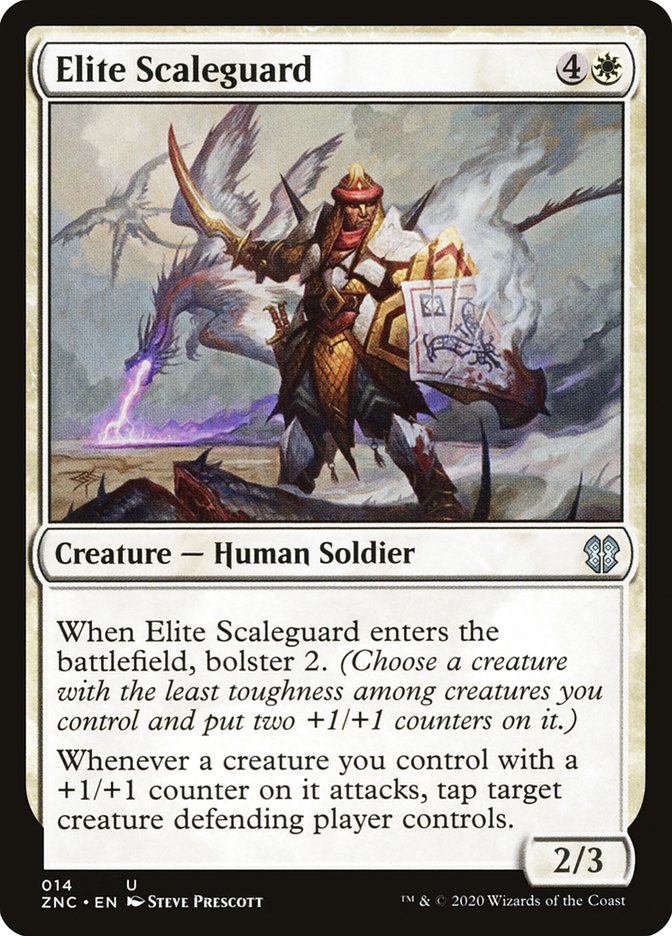 Elite Scaleguard [Zendikar Rising Commander] | Total Play