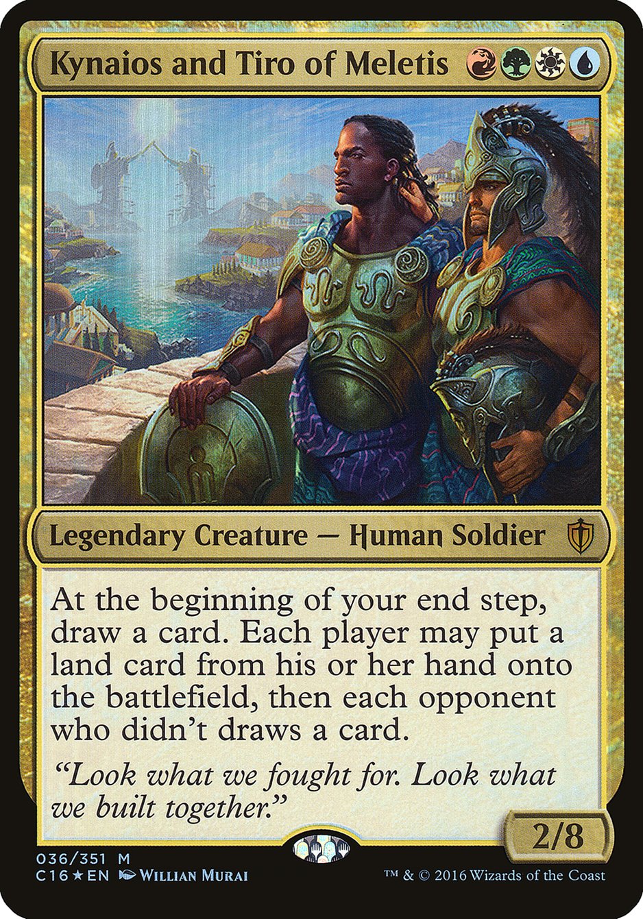 Kynaios and Tiro of Meletis (Oversized) [Commander 2016 Oversized] | Total Play