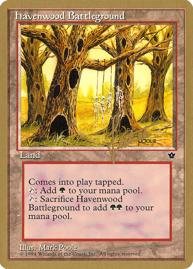 Havenwood Battleground (Bertrand Lestree) [Pro Tour Collector Set] | Total Play