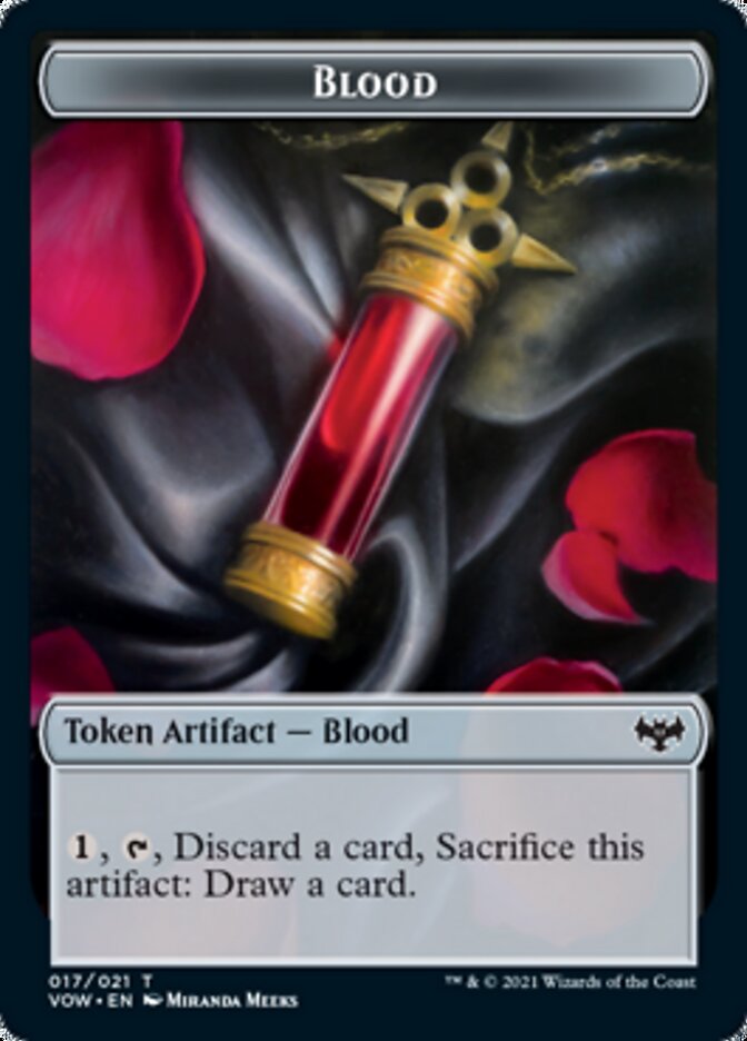 Blood Token [Innistrad: Crimson Vow Tokens] | Total Play