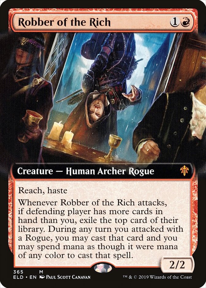 Robber of the Rich (Extended Art) [Throne of Eldraine] | Total Play