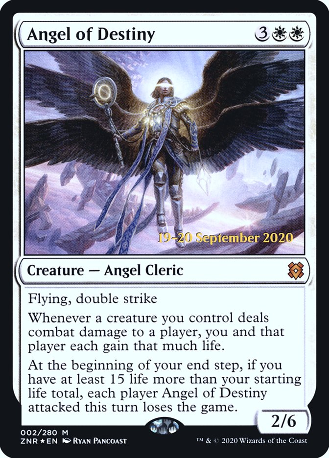 Angel of Destiny [Zendikar Rising Prerelease Promos] | Total Play