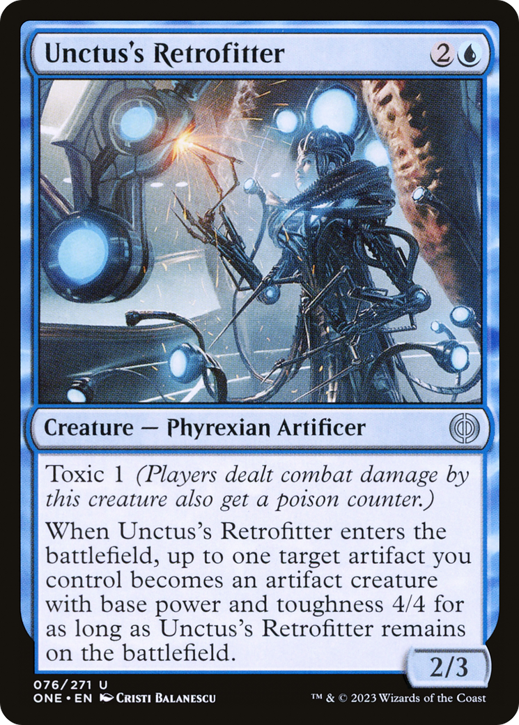 Unctus's Retrofitter [Phyrexia: All Will Be One] | Total Play