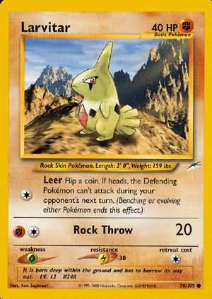 Larvitar (70/105) [Neo Destiny Unlimited] | Total Play
