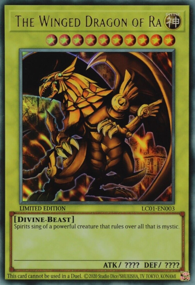 The Winged Dragon of Ra (25th Anniversary) [LC01-EN003] Ultra Rare | Total Play
