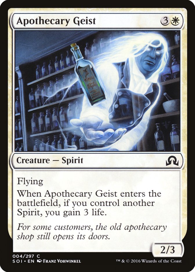 Apothecary Geist [Shadows over Innistrad] | Total Play