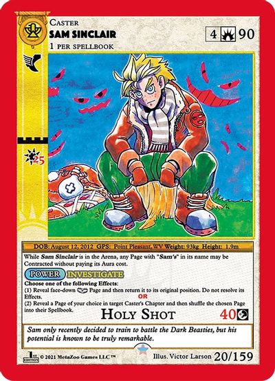 Sam Sinclair [Cryptid Nation: First Edition] | Total Play