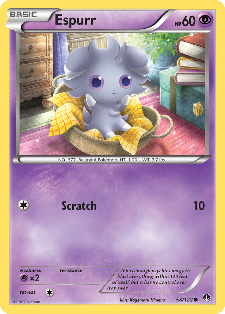 Espurr (58/122) [XY: BREAKpoint] | Total Play