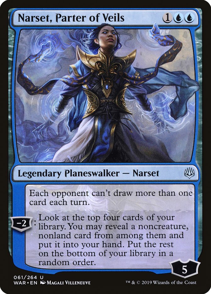 Narset, Parter of Veils [War of the Spark] | Total Play