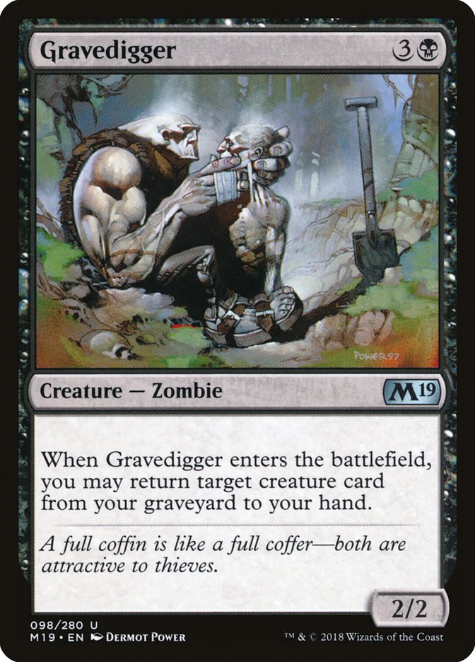 Gravedigger [Core Set 2019] | Total Play