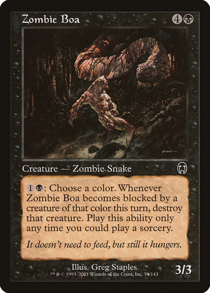 Zombie Boa [Apocalypse] | Total Play