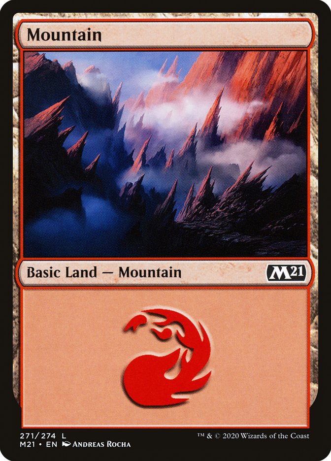 Mountain (271) [Core Set 2021] | Total Play