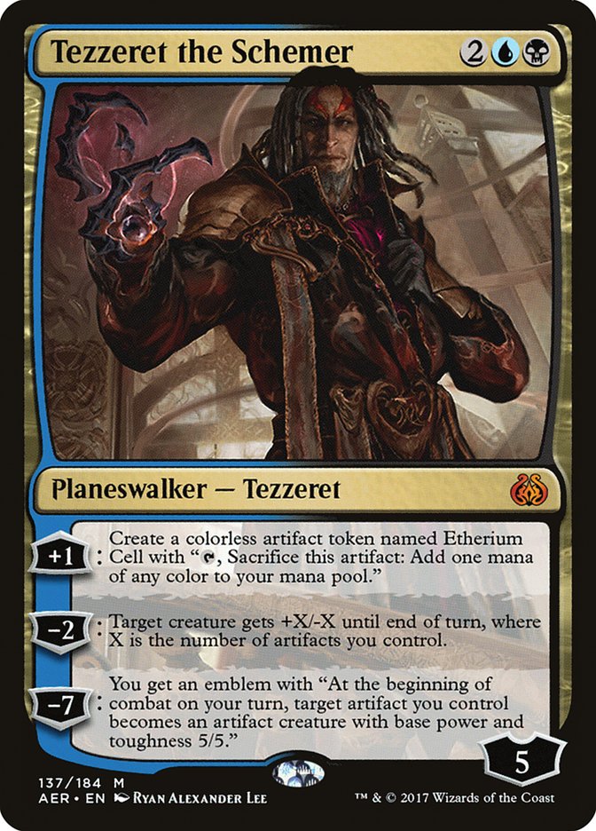 Tezzeret the Schemer [Aether Revolt] | Total Play