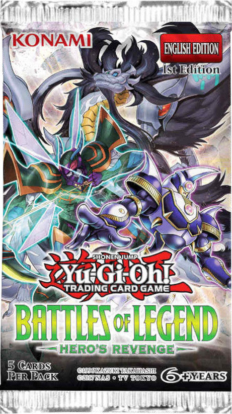 Battles of Legend: Hero's Revenge - Booster Pack (1st Edition) | Total Play