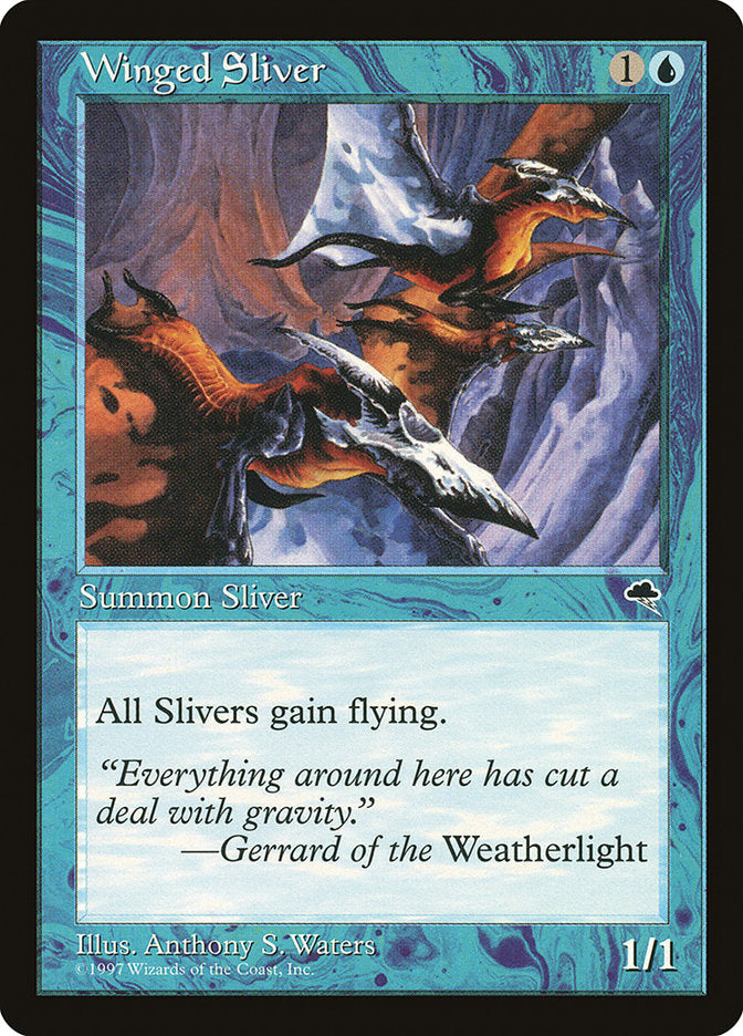 Winged Sliver [Tempest] | Total Play