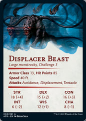 Displacer Beast Art Card [Dungeons & Dragons: Adventures in the Forgotten Realms Art Series] | Total Play