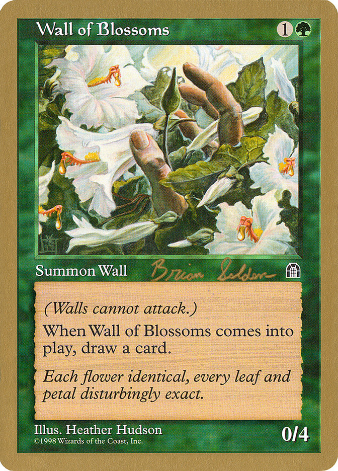 Wall of Blossoms (Brian Selden) [World Championship Decks 1998] | Total Play