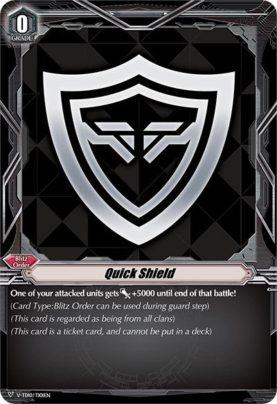 Quick Shield (V-TD10/TI01EN) [Chronojet] | Total Play