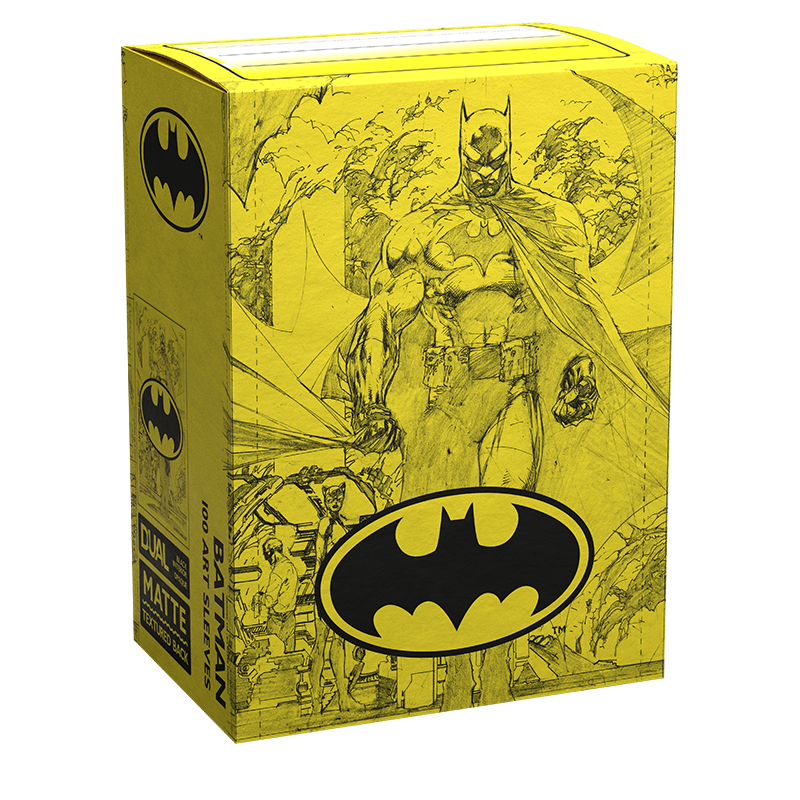 Dragon Shield: Standard 100ct Art Sleeves - Batman Core | Total Play