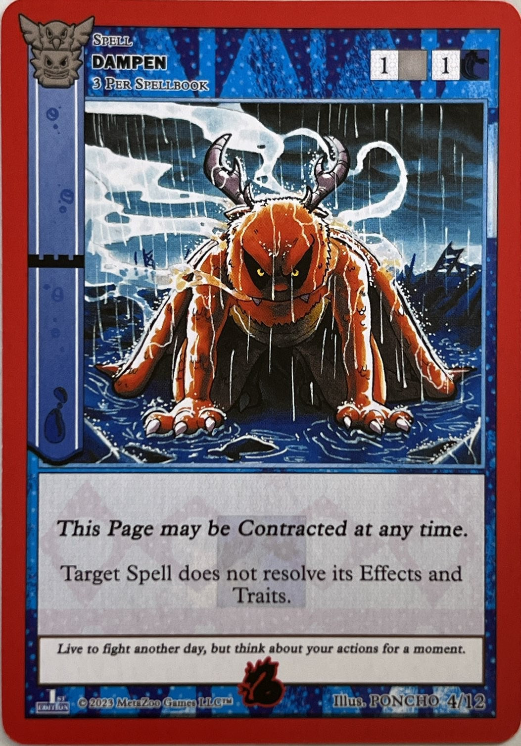 Dampen [Native: First Edition Release Event Deck] | Total Play