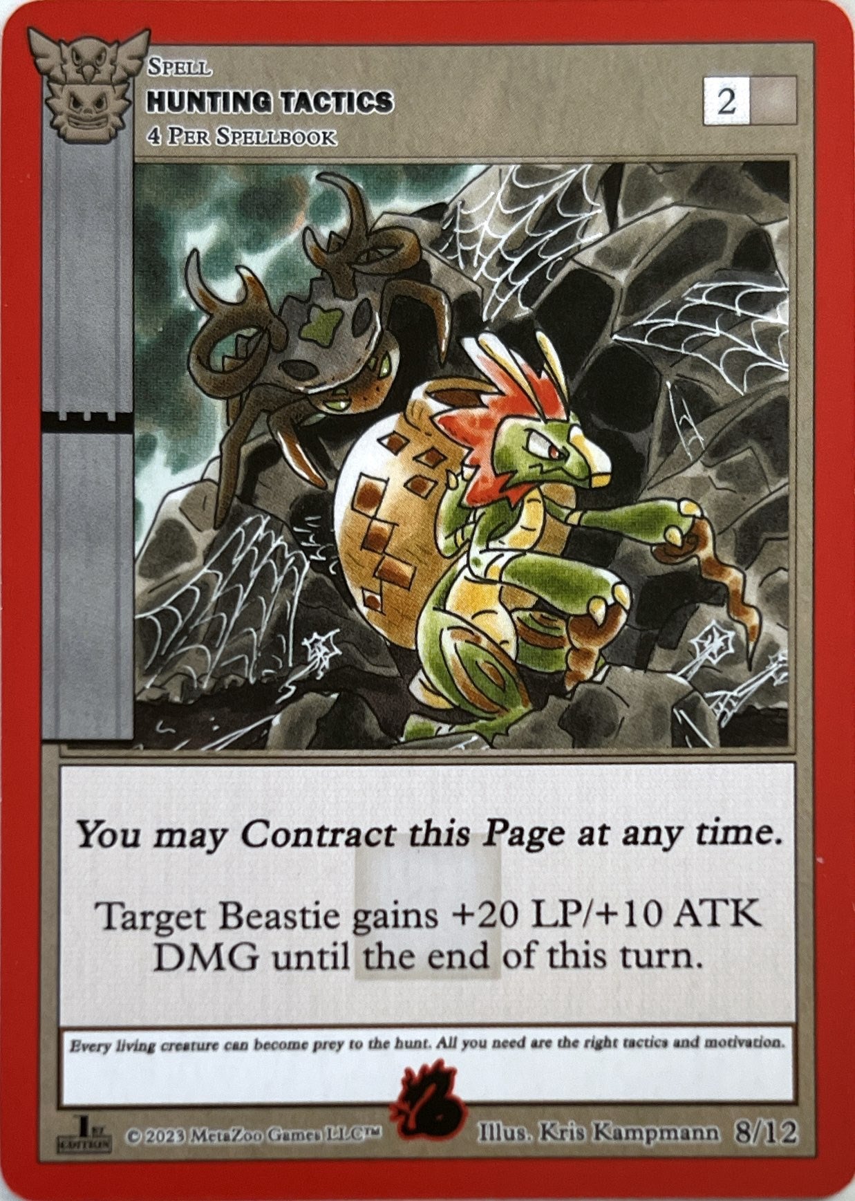 Hunting Tactics (Djodi'Kwado') [Native: First Edition Release Event Deck] | Total Play