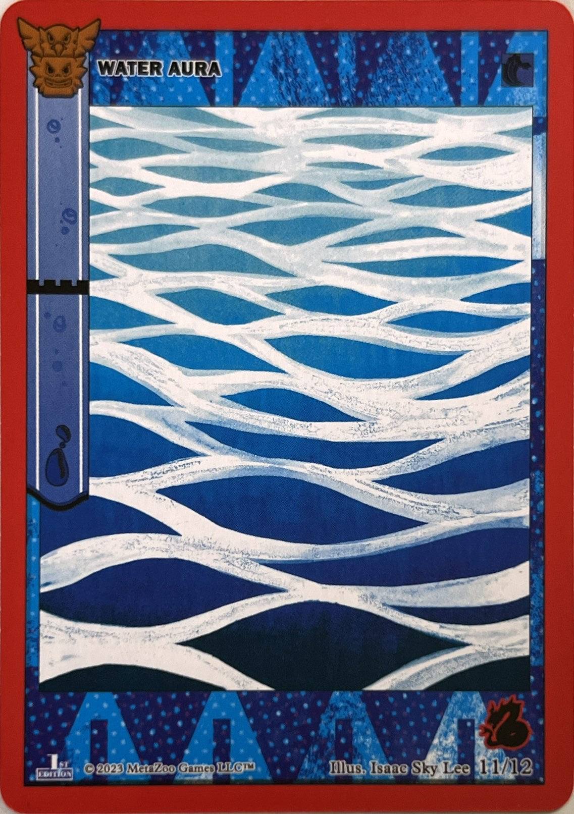 Water Aura [Native: First Edition Release Event Deck] | Total Play