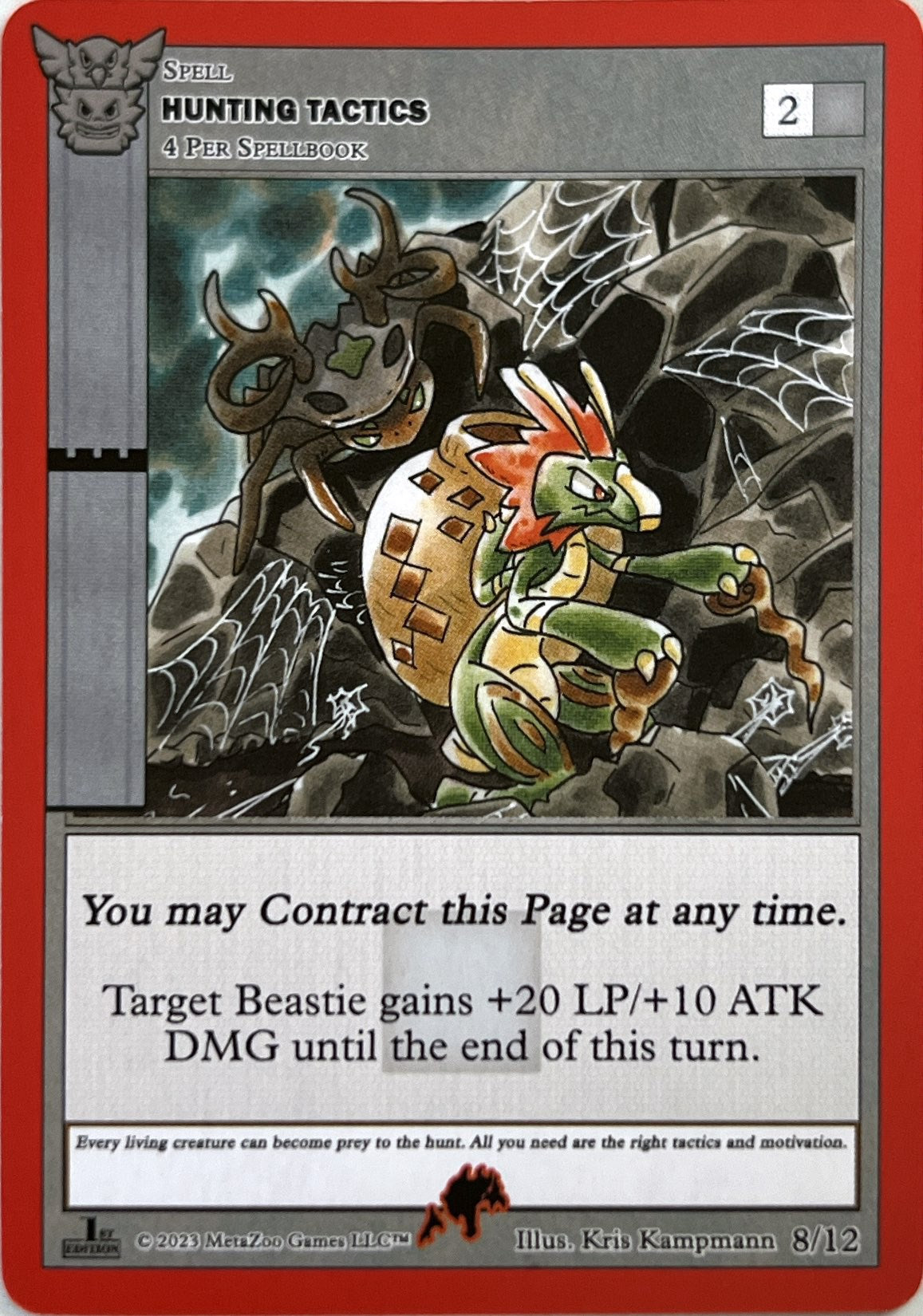 Hunting Tactics (Kanontsistontie) [Native: First Edition Release Event Deck] | Total Play