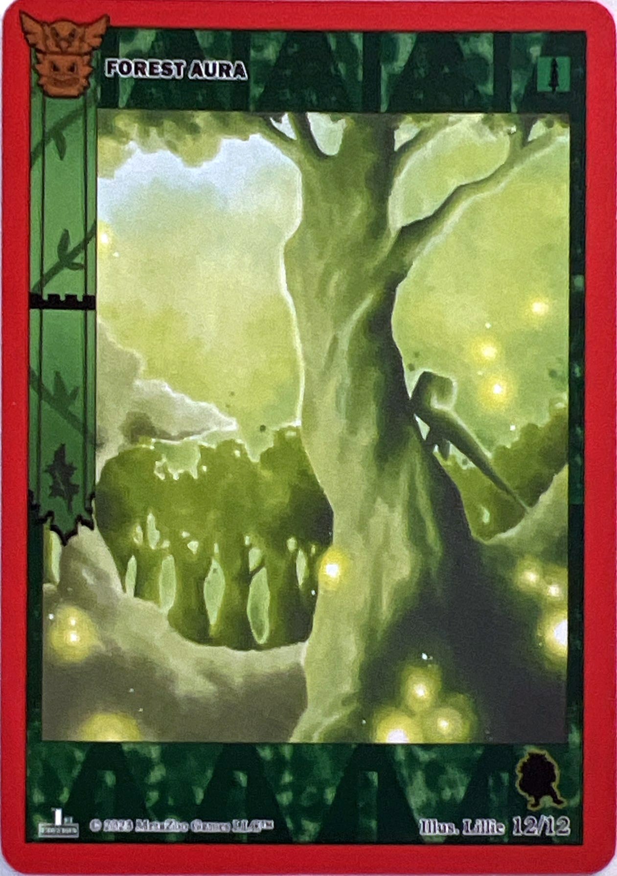 Forest Aura [Native: First Edition Release Event Deck] | Total Play