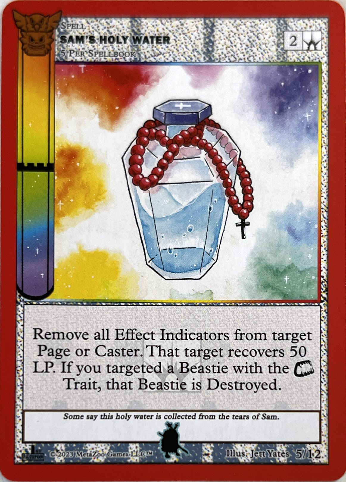 Sam's Holy Water [Native: First Edition Release Event Deck] | Total Play