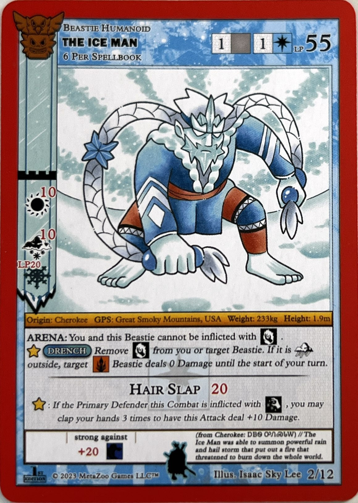 The Ice Man [Native: First Edition Release Event Deck] | Total Play
