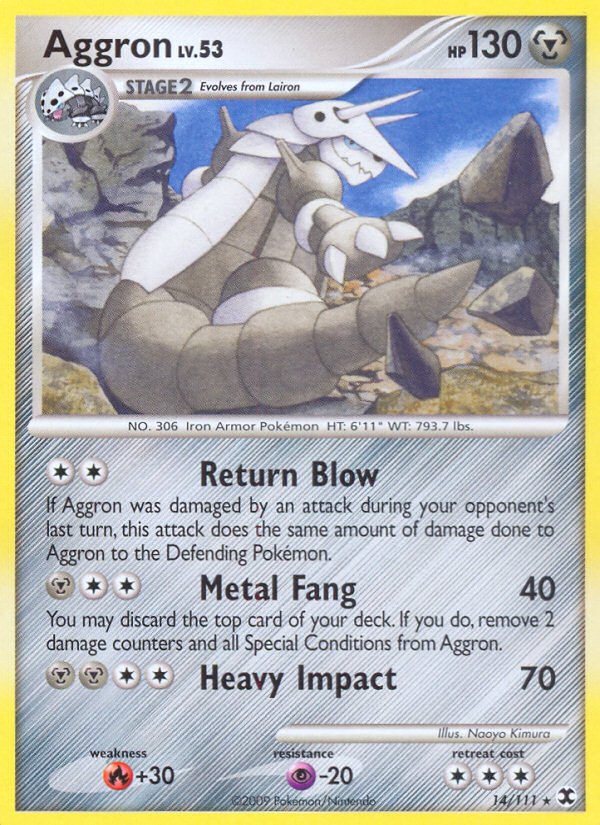 Aggron (14/111) [Platinum: Rising Rivals] | Total Play