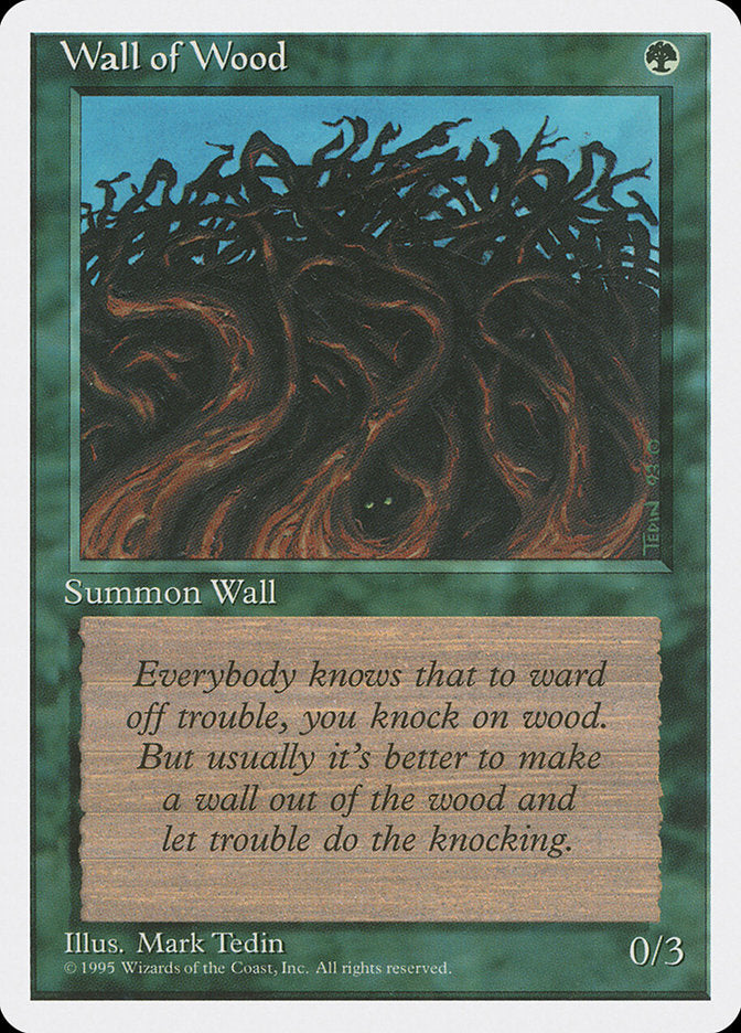 Wall of Wood [Fourth Edition] | Total Play