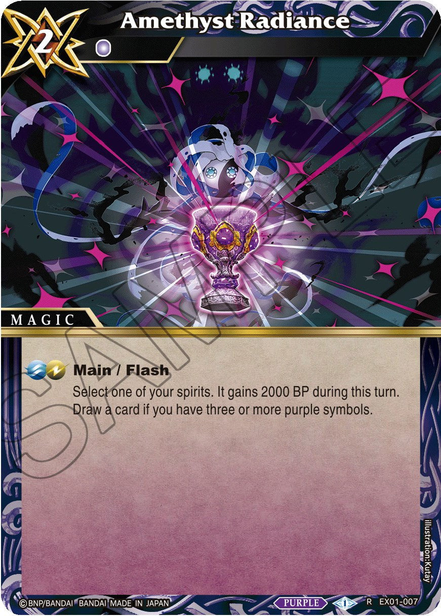 Amethyst Radiance (EX01-007) [Expansion Set 01: Elemental Spark] | Total Play