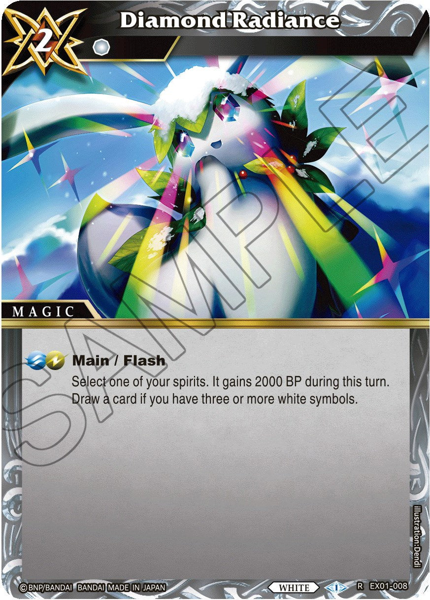 Diamond Radiance (EX01-008) [Expansion Set 01: Elemental Spark] | Total Play