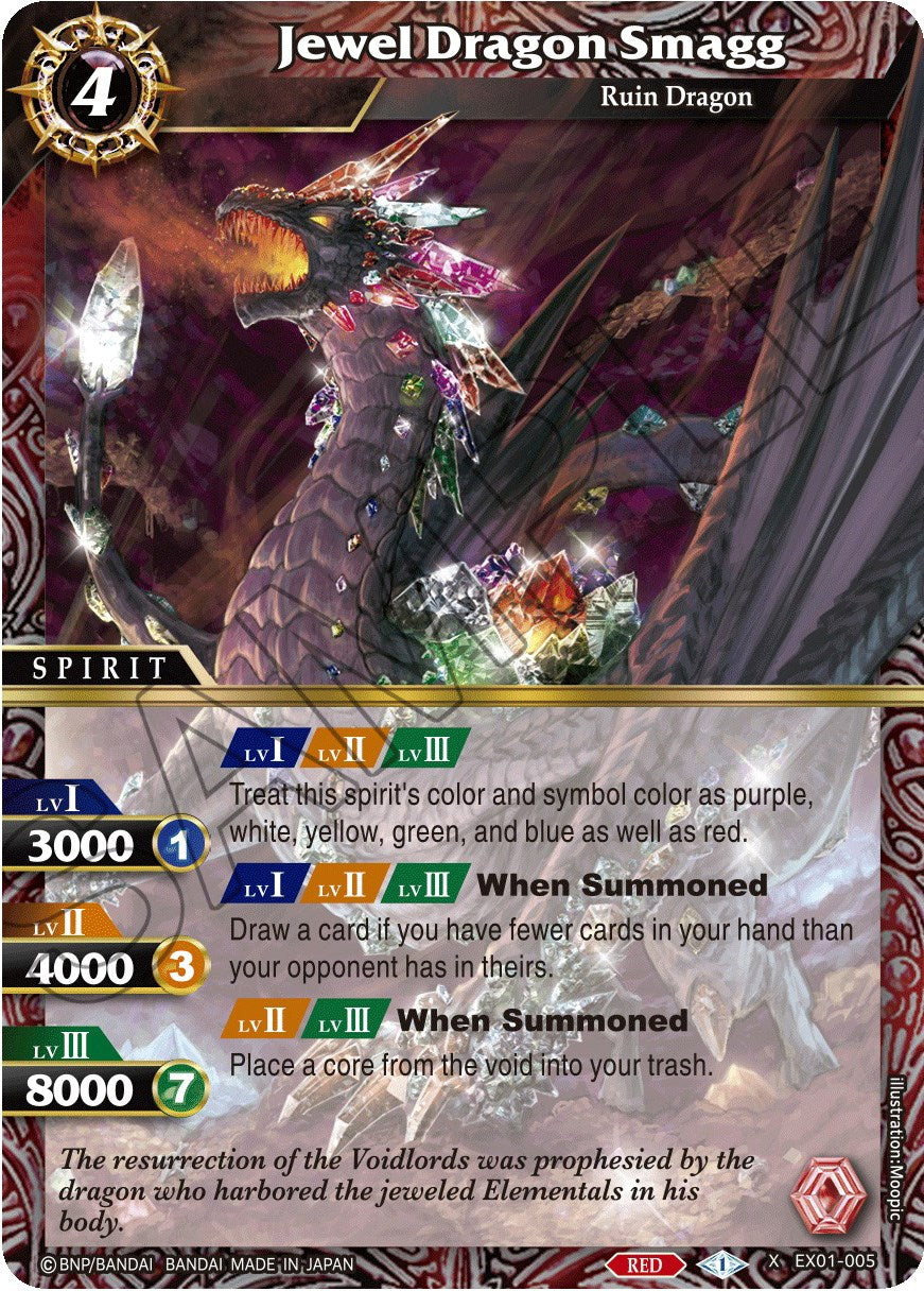 Jewel Dragon Smagg (EX01-005) [Expansion Set 01: Elemental Spark] | Total Play
