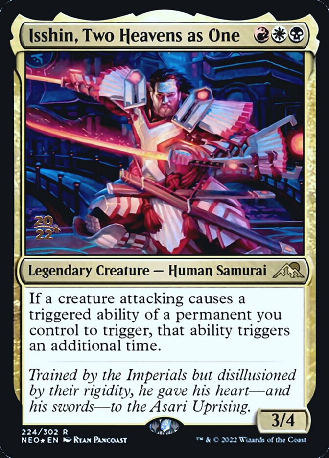 Isshin, Two Heavens as One [Kamigawa: Neon Dynasty Prerelease Promos] | Total Play